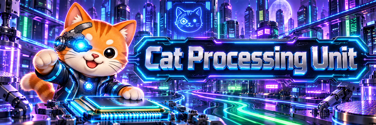 Cat Processing Unit city banner